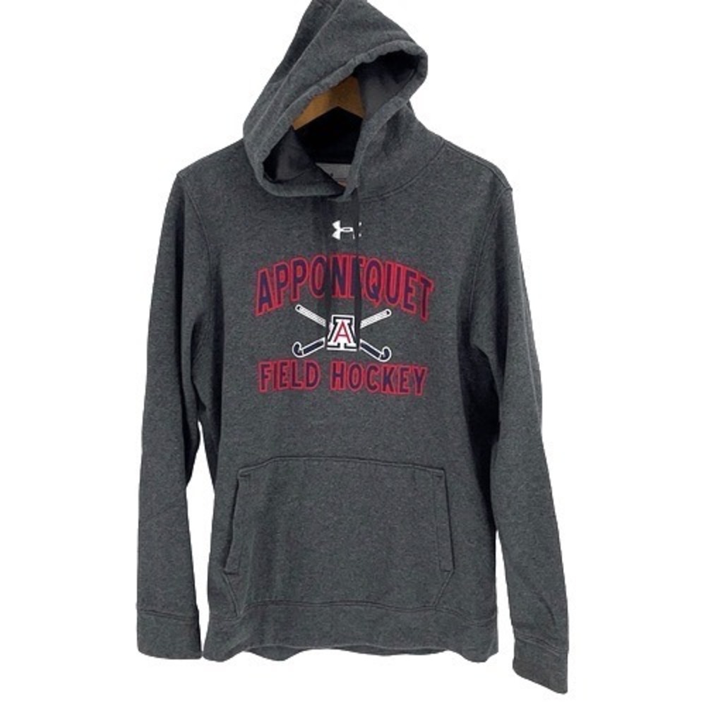 Under Armour Cold Gear Womens Gray Apponequet Field Hockey‎ Hoodie Medium
